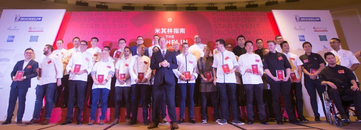 Michelin awards a total of 30 one-star restaurants in 2017, including 11 new ones