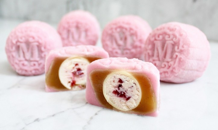 1Cranberry Cheese White Chocolate Truffle