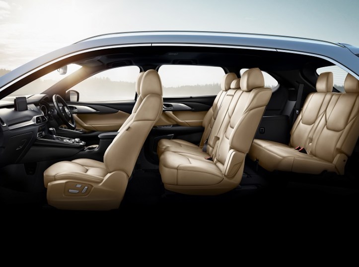 1The all-new Mazda CX-9 beige interior