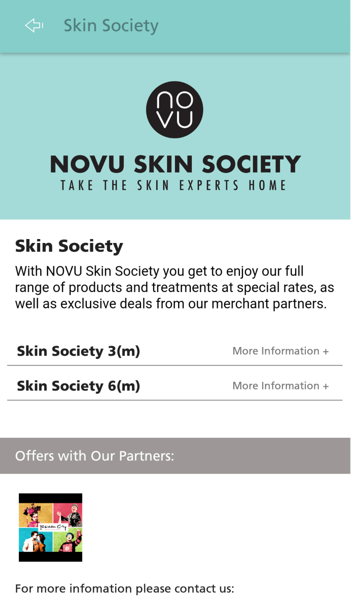 NOVU App - Skin Society
