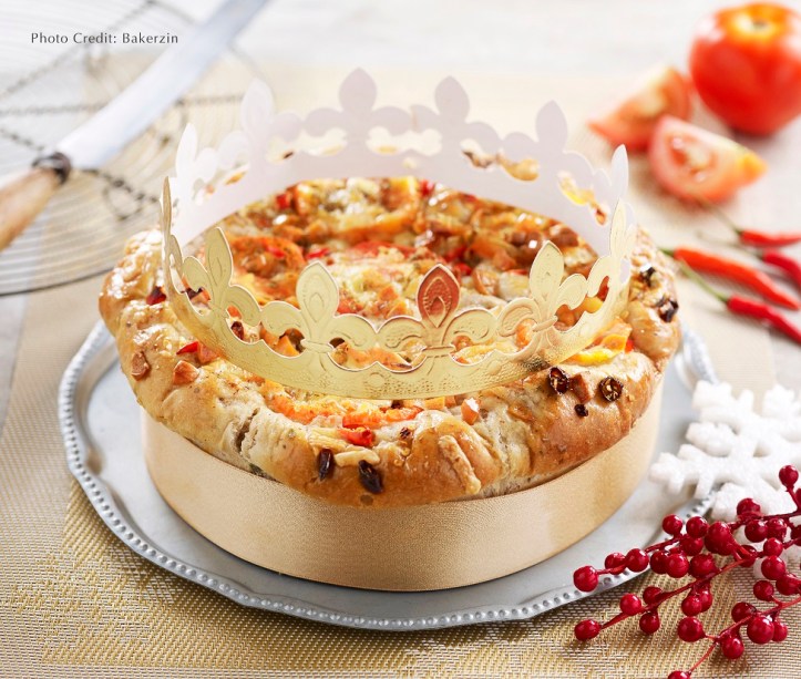 Savoury King's Bread Ham and Cheese (Chilli Spice)