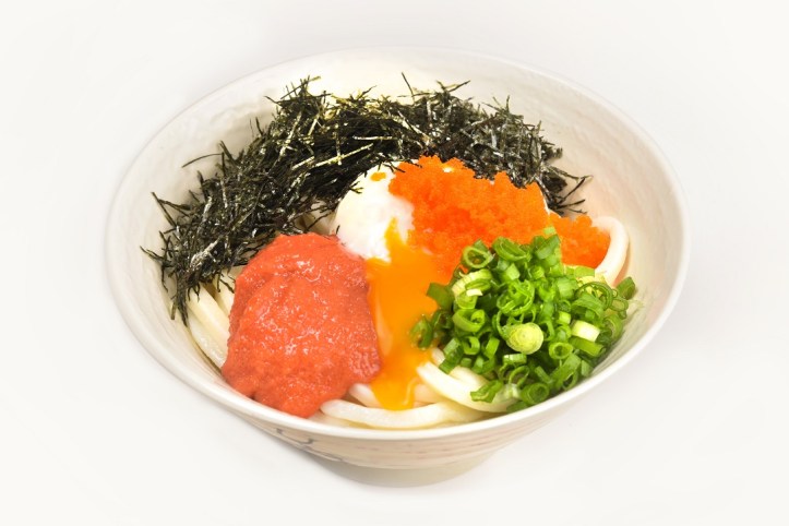 Triple Egg Udon ($9.80)