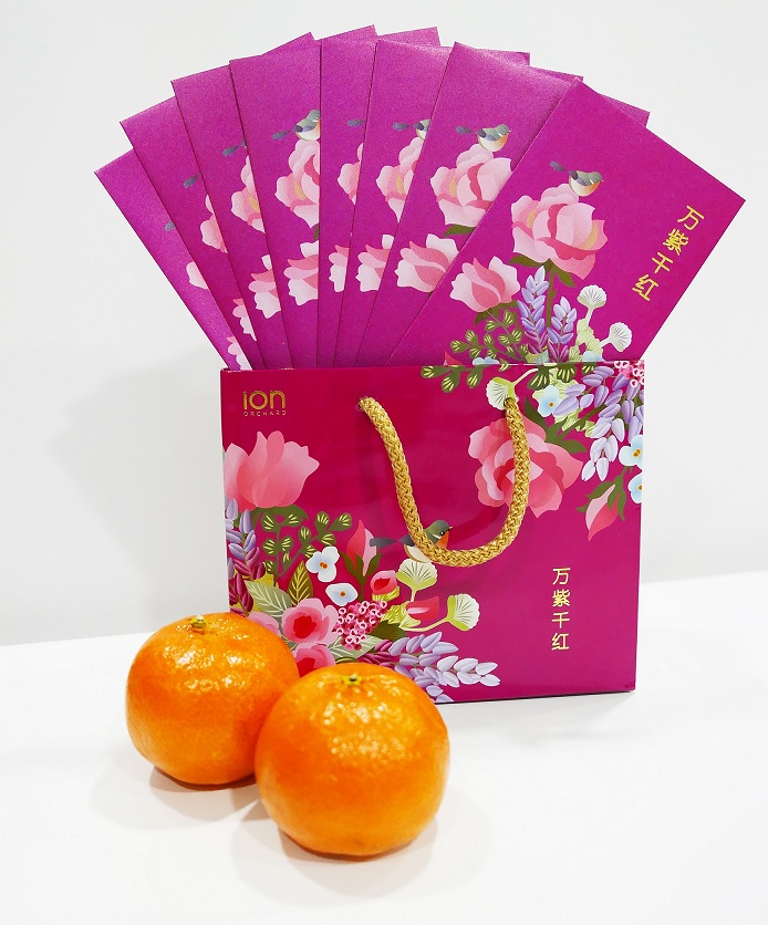 ION Orchard_LNY 2018_Opulence in Full Bloom_Red Packets