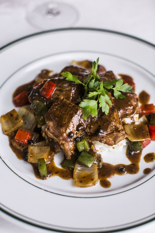 Singapore Black Pepper Beef