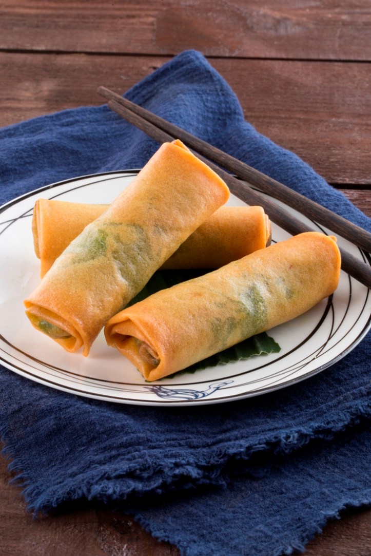 Pesto Duck Spring Roll 羅勒鴨絲春卷(V)