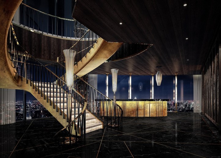 Waldorf Astoria Bangkok_L55_Stair