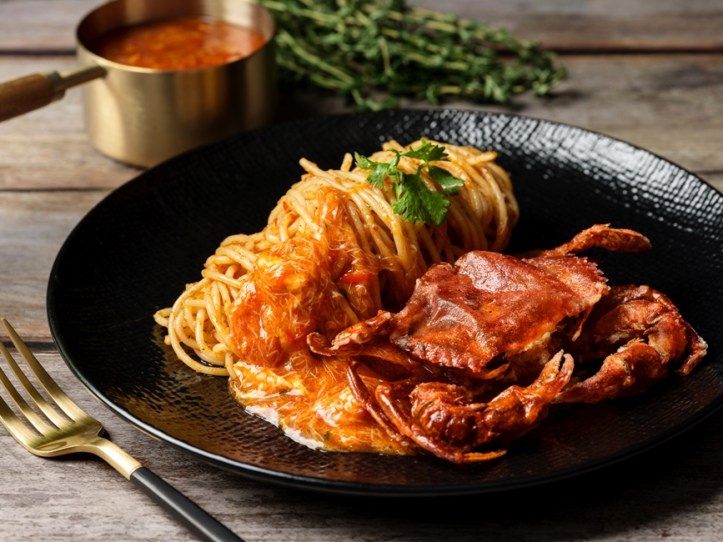 Chili Crab Pasta