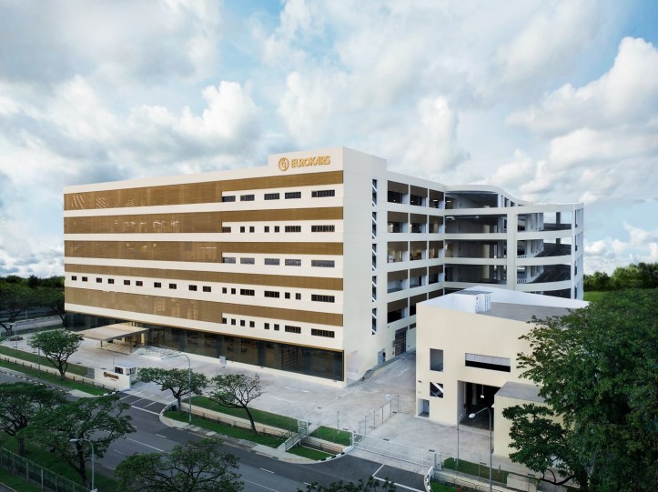 Eurokars Aftersales Centre Aerial Facade Shot 2