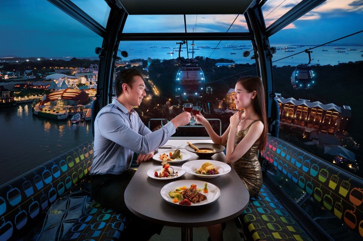 Cable Car Sky Dining - Stardust Standard Cabin