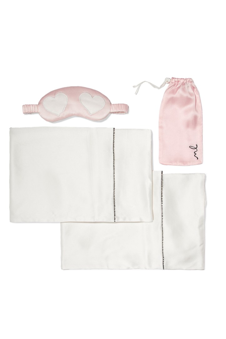 Silk-satin gift set