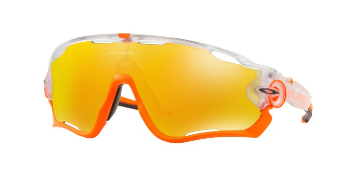 Oakley Crystal Pop Jawbreaker With Fire Iridium