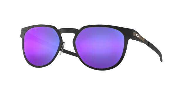 Oakley Diecutter Satin Black with Violet Iridium Polarized