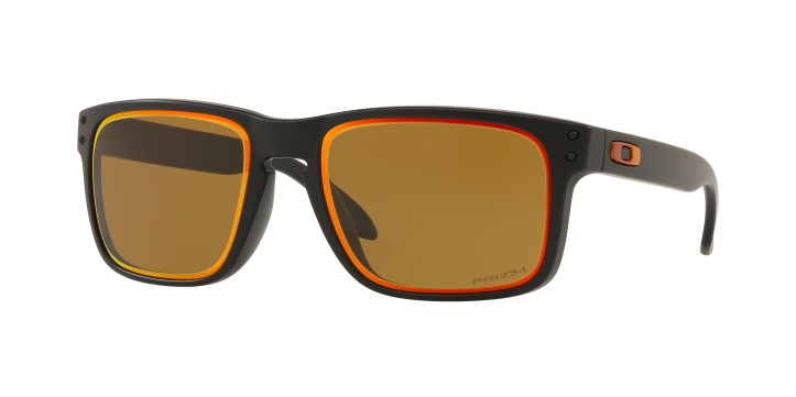 Oakley Fire Holbrook Matte Black With Prizm Bronze Rugby Alt Iridium
