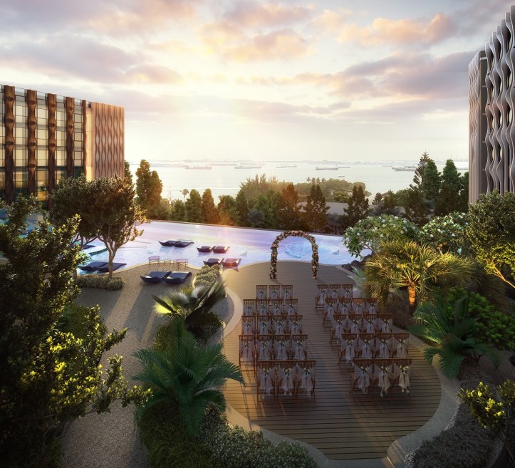 Sunset Deck at Village Hotel at Sentosa