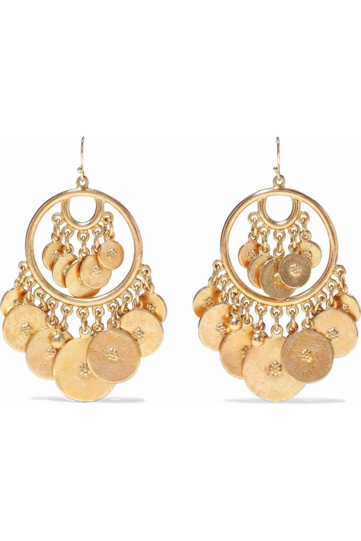 THE OUTNET Ben Amun Gold Earrings GBP 100