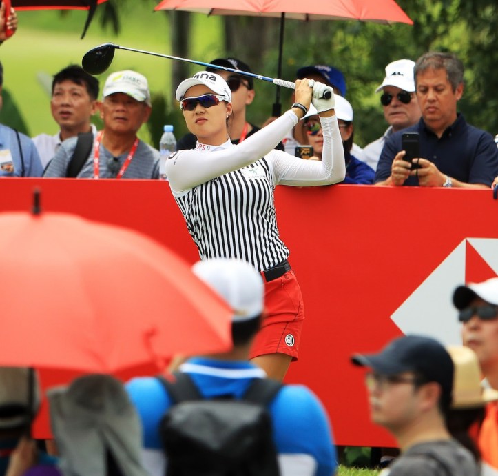 Minjee Lee during Round 3 of the HSBC Women's World  Championship1.jpg