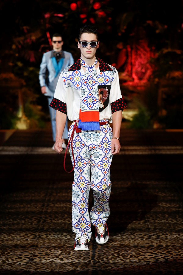 Dolce&amp;Gabbana Men's Fashion Show Spring-Summer 2020 (114)