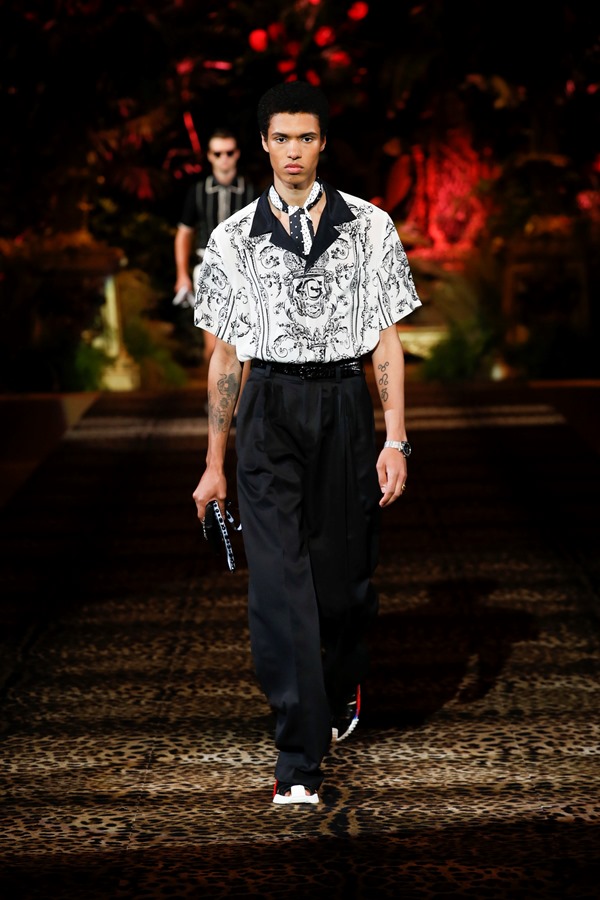 Dolce&amp;Gabbana Men's Fashion Show Spring-Summer 2020 (63)