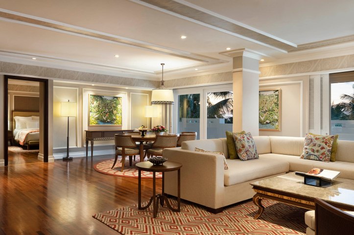 Club Intercontinental_ Pecatu Living Room Evening Time