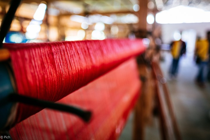 Art exhibition inspired by weaving art