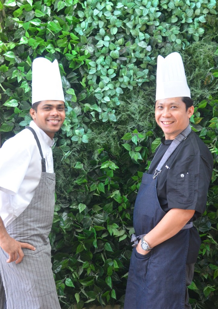 Chef Leong and Chef Ashok