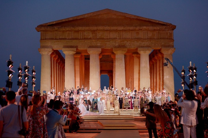 Dolce&amp;Gabbana_Alta Moda_Agrigento_2019_Runway_Finale