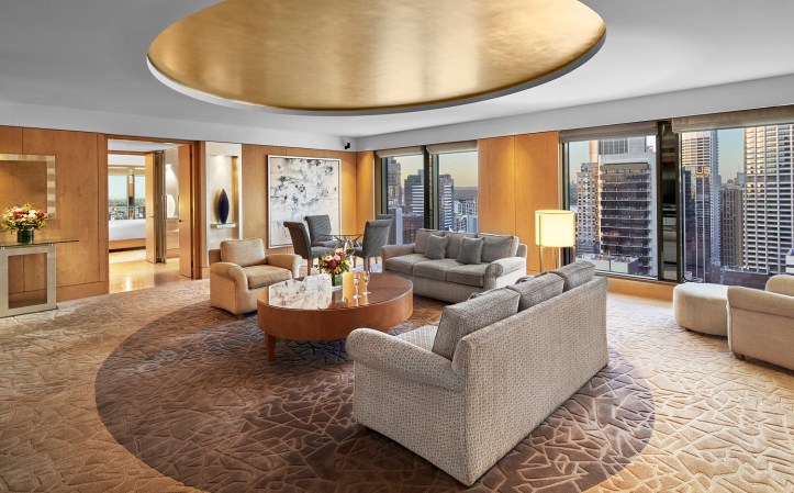 Martin Place Suite Living Room