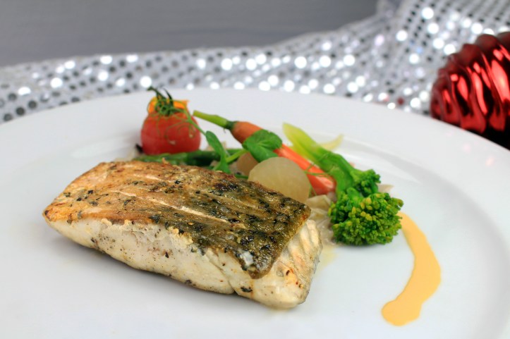 Pan-seared Barramundi