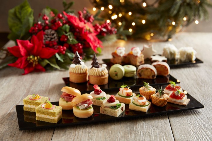 The Fullerton Festive Dining 2019 - The Courtyard Afternoon Tea close up
