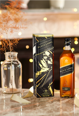 Johnnie Walker Black Label Limited Edition Tin Packs