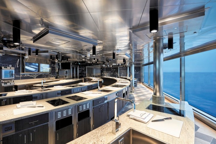 Regent Seven Seas Cruises Culinary Arts Kitchen