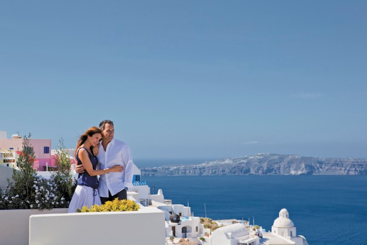 Santorini Couple
