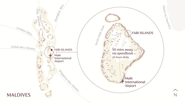 Fari Islands Location Map