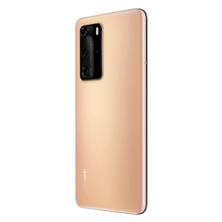 P40 Pro_Blush_Gold_Rear_30_Left