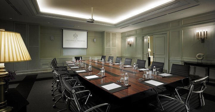 VA Anson Suite - boardroom setup
