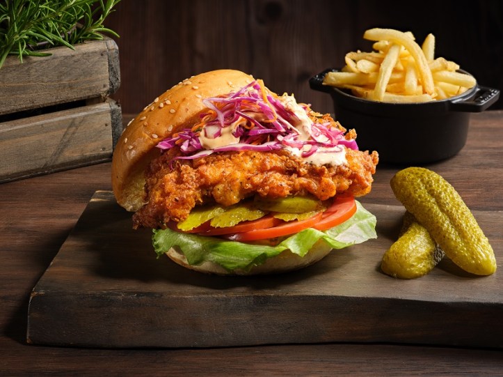 Buttermilk Fried Chicken Burger (1)