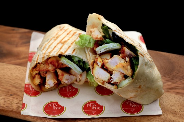 Chicken breast wrap