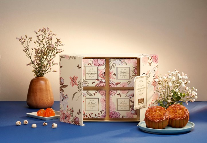 Baked Mooncake Box - Opened