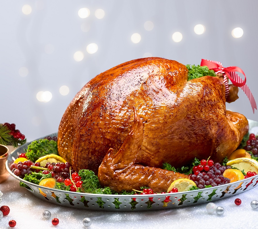Whole Roast Turkey with Chestnuts &amp; Duck Foie Gras Stuffing_Singapore Marriott Tang Plaza Hotel