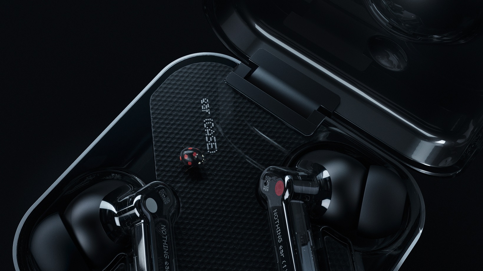 Nothing ear (1) black ladybug 2