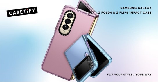 CASETiFY Launches Impact Cases for Galaxy Z Flip4 and Z Fold4