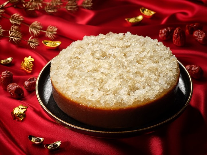 Red Date Nian Gao with Bird's Nest