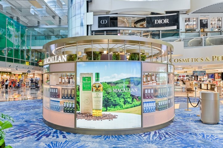 The Macallan - Harmony Collection - Smooth Arabica Pop-up at Changi Airport Departure Hall 5