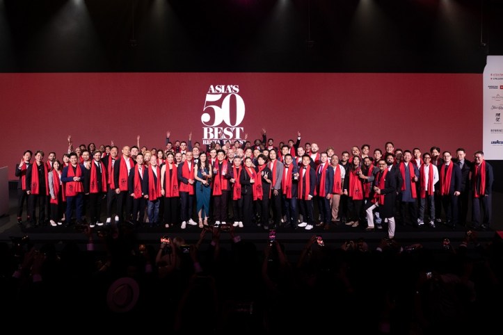 Asia's 50 Best Restaurants 2023 Group shot