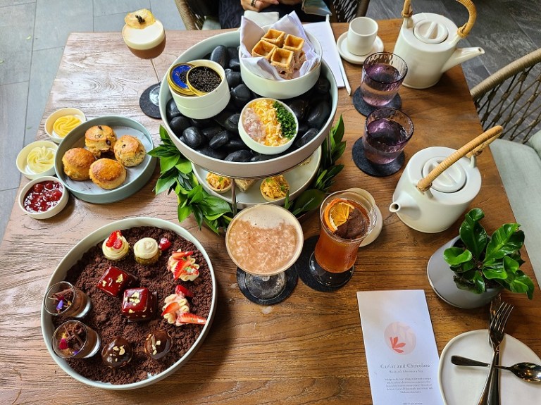 Caviar and Chocolate Weekend Afternoon Tea at Four Seasons Hotel ...