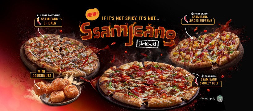Domino's Pizza Singapore Turns Up the Heat with New Ssamjeang