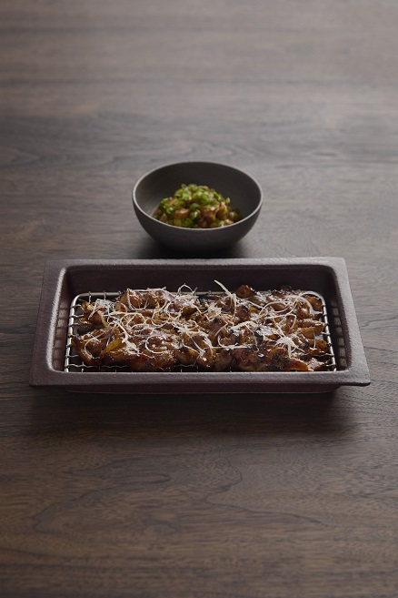 Charcoal-Grilled Pork Bulgogi with Golden Queen’s Rice1