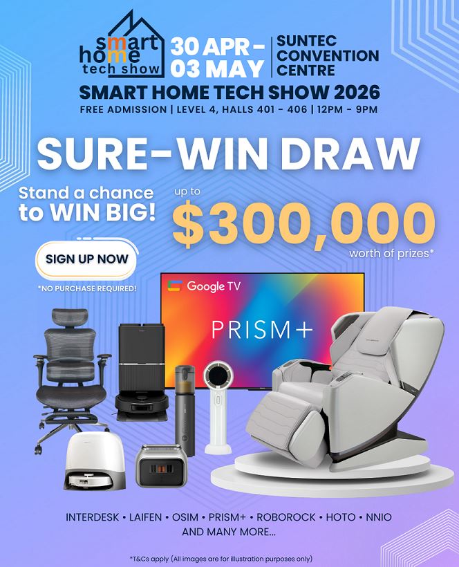Singapore’s leading Smart Home Tech Show is back at Suntec Convention ...